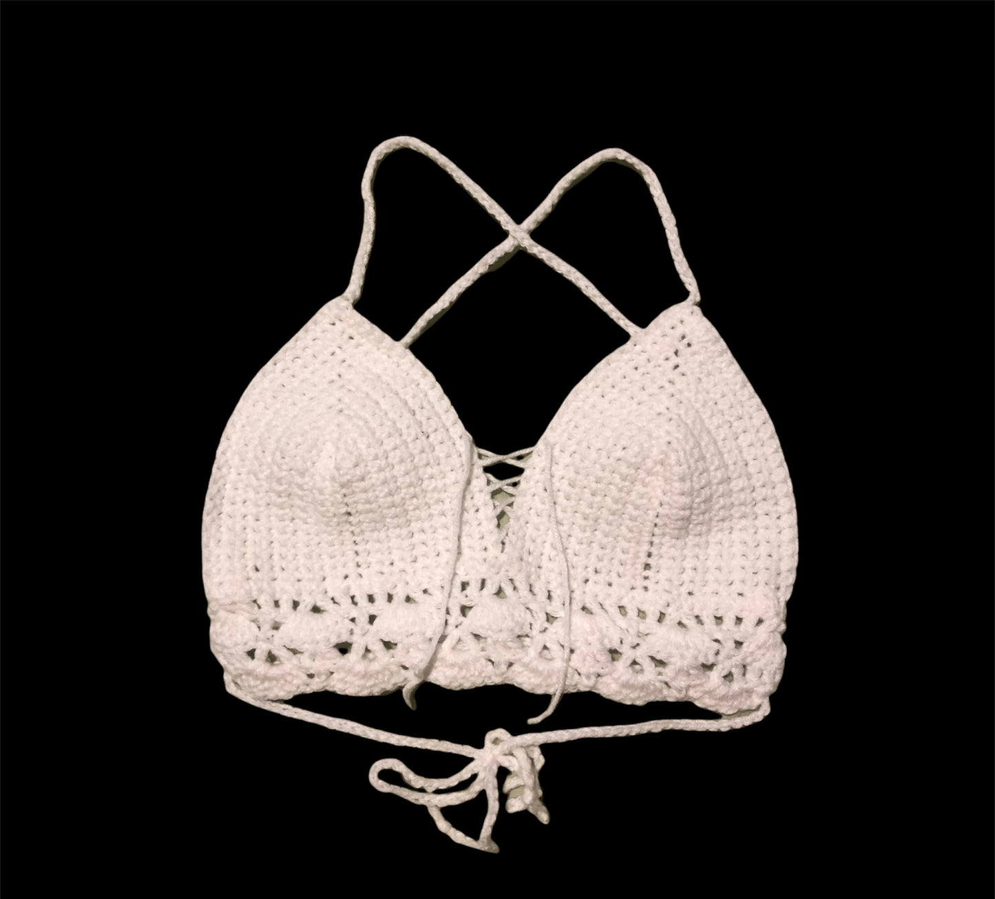 Dahlia Top- White