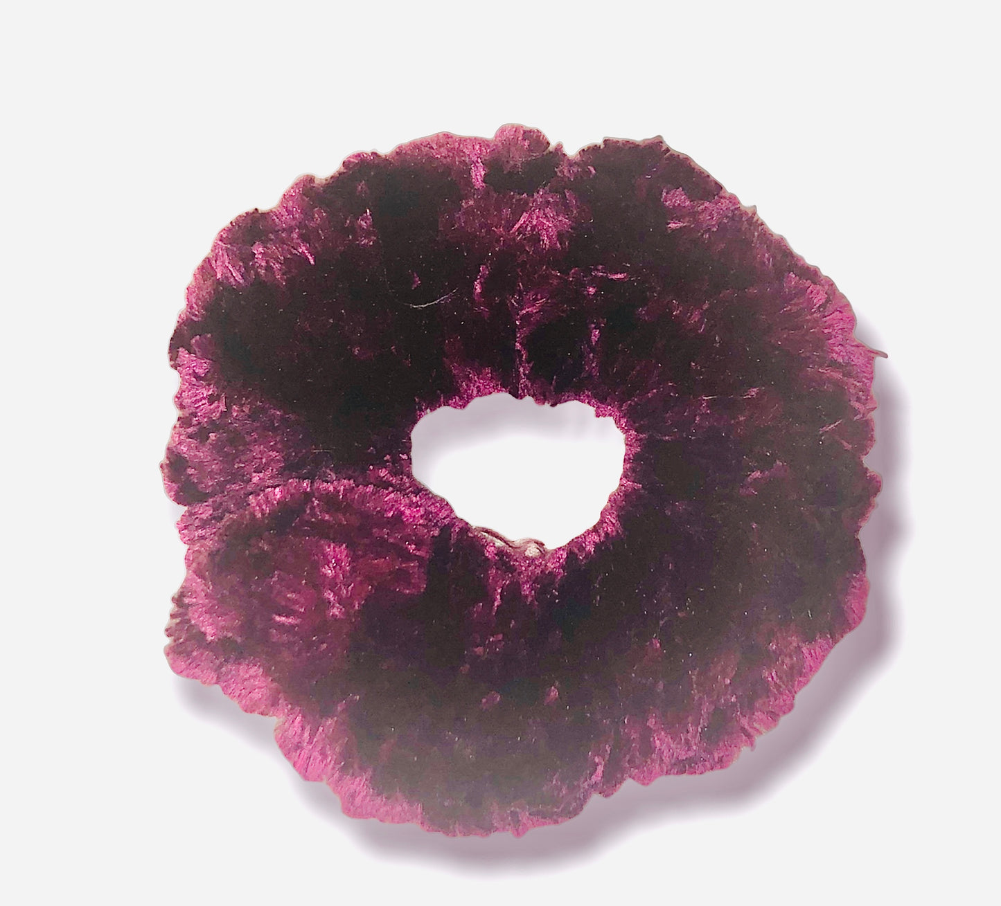 Velvet Srunchies-Plum