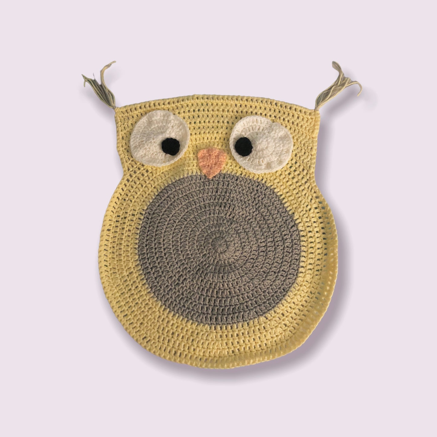 Owl Rug-Yellow