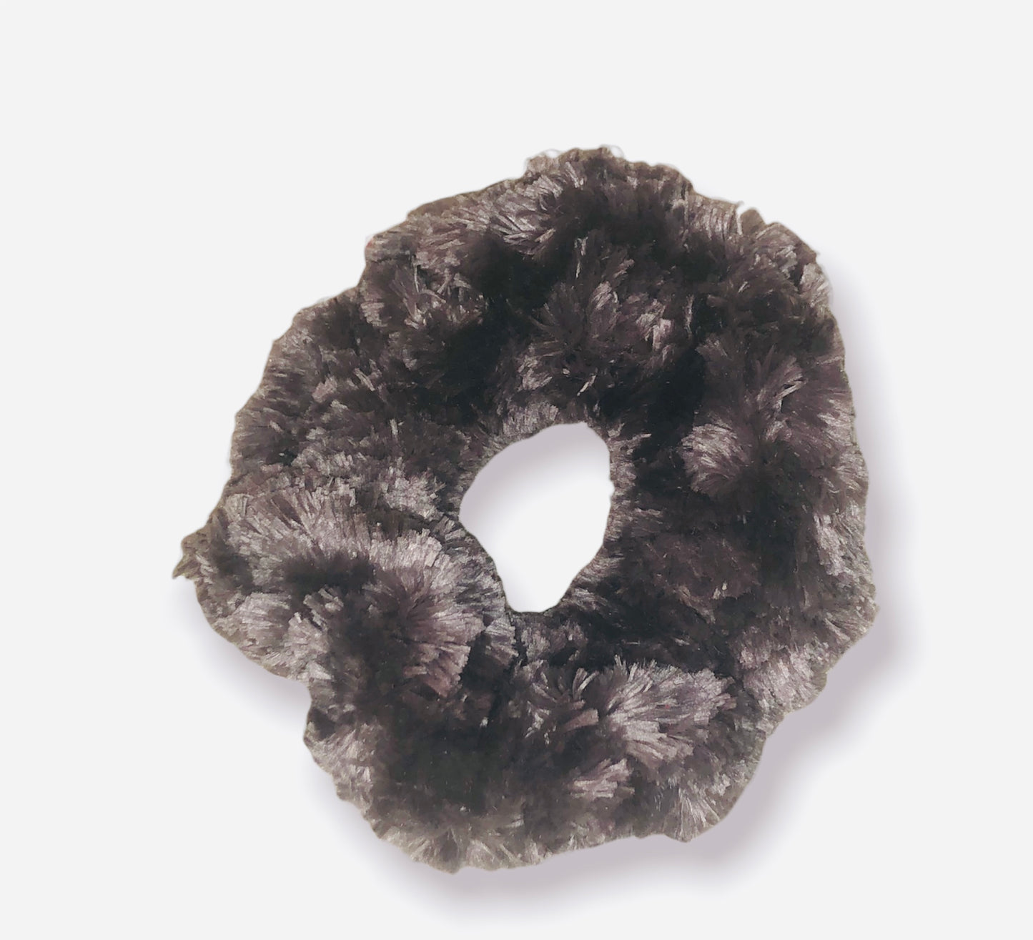 Velvet Srunchies-Grey