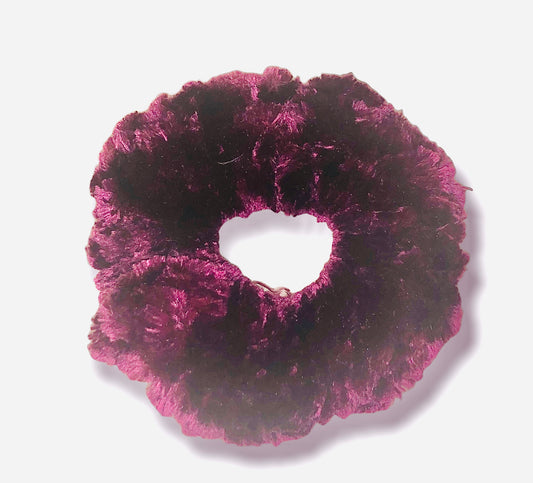 Velvet Srunchies-Plum