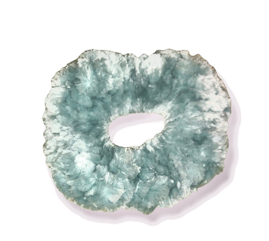 Velvet Srunchies-Baby Blue