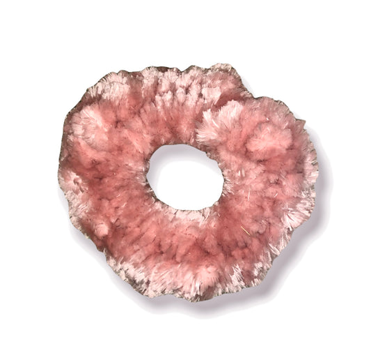 Velvet Srunchies-Pink