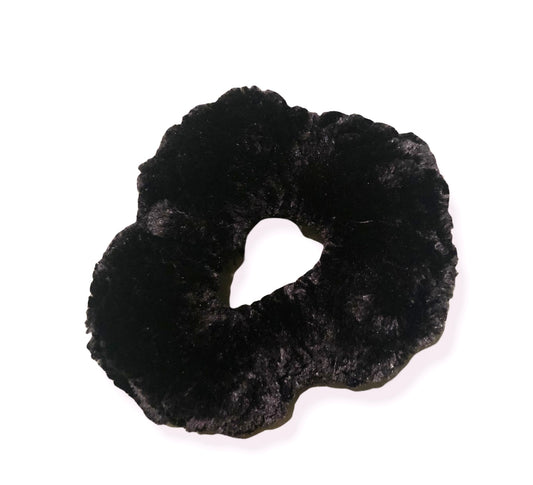 Velvet Srunchies-Black